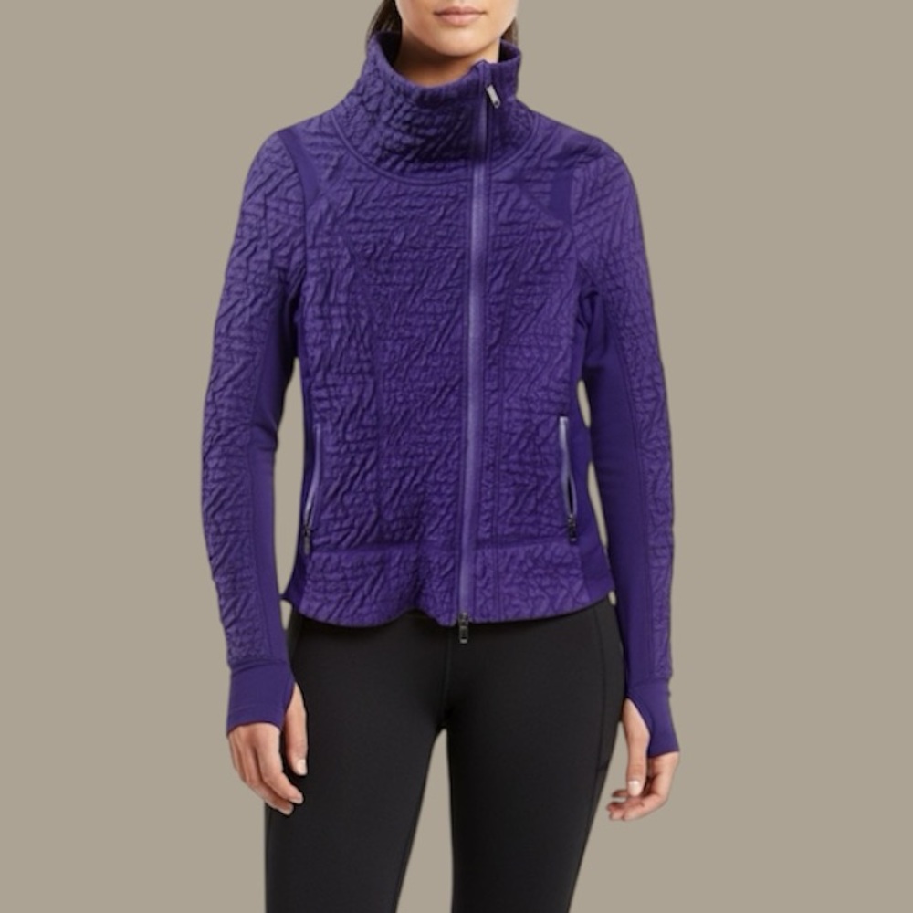 Zella Purple Zip Up Jacket‎ Sz XS